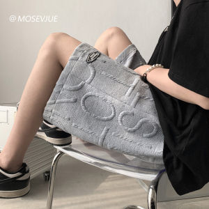 Quần Short Nam Mùa Hè Mỏng Rộng Rãi Ống Đứng Thể Thao Năm Điểm Thời Trang Đa Năng Quần Dài Thường Ngày Phong Cách Đường Phố