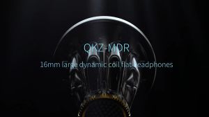 QKZ MDR Flat Head Earbuds Dynamic HIFI In Ear Earphone 3.5mm Wired DJ Monitor Earbud Sport Headset