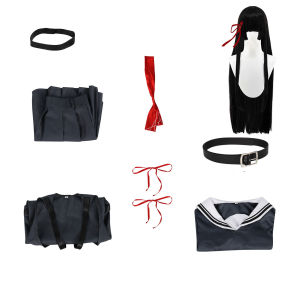 Bộ Trang Phục Cosplay Chisa - Anime Game Roaring Waves Nhật Bản JK Đồng Phục Học Sinh Nữ Trang Phục Với Váy Và Áo Polyester