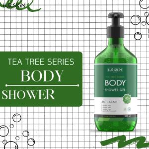 🔥 ส่งฟรี ส่งไว🔥 TEA TREE SERIES BODY SHOWER GEL - 300 ml ที ทรี ออยล์ สะอาดสดชื่น ขจัดแบคทีเรีย สาเหตุการเกิดสิว แผ่นหลังและลำตัว