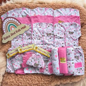 Paket 36 Pcs Pink Baju Bayi Baru Lahir New Born Fiantry Premium Baby And Kids Mall