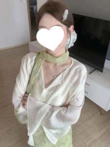 Karrar betsey | Đầm kiểu xoắn Pháp phong cách Thiền Trung Quốc mới cho mùa hè