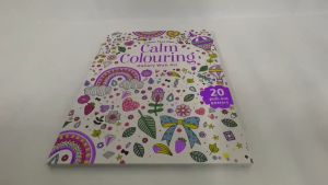 Colour Your Own Calm Wall Art Colouring Book For Young Adult to Relax with Pull Out Pages