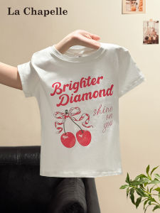 La Chapelle | Slim Fit Letter Print Women T-Shirt