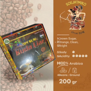 asli kopi susu kuda liar 1box 10sachet kopi nikmat alami