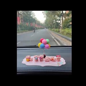Set 6 Chú Heo Mập Đáng Yêu Trang Trí Xe Hơi Bàn Làm Việc - Phụ Kiện Decor Ô Tô Phòng Ngủ Bàn Học Ruffo Giá Rẻ