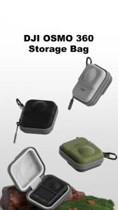 Hagibis Carrying Case for DJI Osmo 360 Portable Travel Storage Organizer Bag Hard Shell Protective for Osmo 360 Action Camera