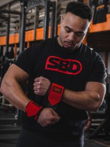 SBD In Stock British-Made SBD Popular Weightlifting Power Lifting Hercules Sports Protection Import Wristband Competition