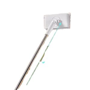 Extendable Non-Woven Fabric Mop Holder Long Handle No-Wash Face Wash Cloth Household Lazy Persons Cleaning Tool Stainless Steel