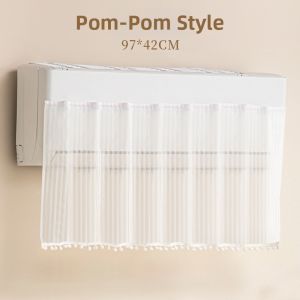 Anti-Direct Wind Air Conditioning Curtain Magic Tape No Installation