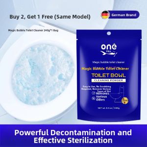 ONEFULL | Powerful Urine Stain Dissolving Toilet Cleaner Bubble Powder
