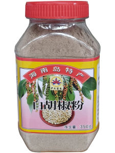 Hainan Specialty Yan Shixun Fuchun White Pepper Powder 350g Bottle Household Commercial Barbecue Noodle Soup Seasoning