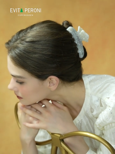 EVITA PERONI | Classical New Era Tia Crystal XL Hair Claw | High Quality Hair Clip | Klip Rahang | Hair Accessories