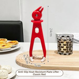 XIAOHUANGLU | 2 in 1 Heat Resistant Anti-slip Kitchen Tongs