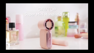 ✅100% Original MIXX Smallest Fan 3600mAh Portable Mini Handheld Fan 3.5-inch 16900 RPM High-Speed Personal