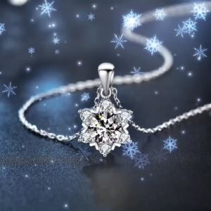 Dây chuyền bạc Ý 925 Huệ Ngân - Ngôi sao may mắn DC2024