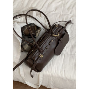 Carle Underarm Bag for Women 2024 New Retro Fashion Handbag Versatile Commuter Single Shoulder Bag Japanese and South Korean Style