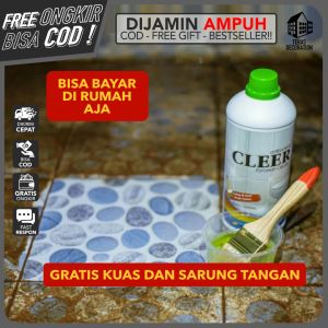TOILET CLEANER CLEER (GRATIS SIKAT) Cler Cairan Ajaib Multifungsi Pengilang Anti Noda Membandel Kerak Kamar Mandi ORIGINAL PALING AMPUH / Pembersih Lantai kloset WC keramik stainless kloset Porselen Wastafel Kran Peralatan Dapur Anti Jam / bowl cleaner