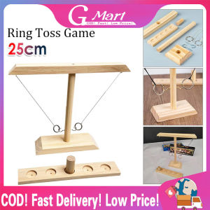Arink Wood Game Throw Rings Party Toys Interactive Ring Toss Game Throwing Hook Games To Drink Bars HSQ-Ring-Toss-Game-25CM
