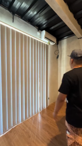 Vertical Blind Tirai Vertical Blind Kantor & Rumah Blackout Dimout Sunscreen Custom Ukuran Kualitas Premium