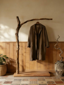 Natural Zen Style Coat Rack