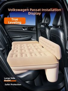 FATANTON | Inflatable Car Mattress Bed Auto Inflate for Rear Seats