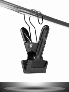 Photography Background Clamp with Hooks Side Clips Crab Claws U-Shaped Clips Tripod