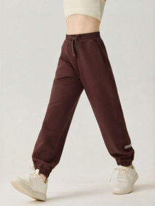 JOLLY BEAN | Girls Velvet Stripe Knit Sweatpants