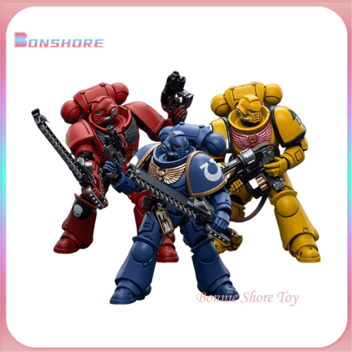 JOYTOY Warhammer 40k Action Figure Ultramarines Intercessors - Scala 1/18, Modello Da Collezione Per Adulti, Regalo Per Fan Di Ultramarine
