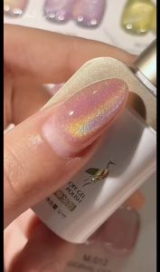 (แบบแยกขวด) Danzhihe hologram cateye สีแคทอาย สีโฮโลแกรม สีเจล เล็บเจล