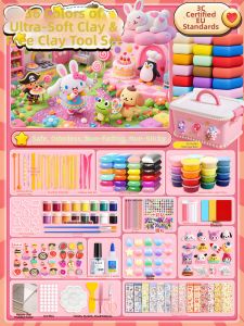 Toxic-Free DIY Childrens Clay Set