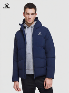 Kelme | Mens Short Winter Down Jacket Duck Down