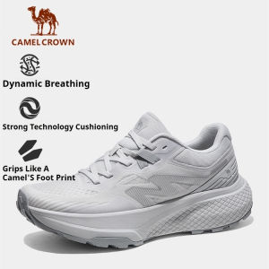 รองเท้าเดินป่ากลางแจ้ง CAMEL CROWN Feiteng | รองเท้าเดินป่าที่พื้นหนาความสูงที่เพิ่มขึ้นกันลื่นรองเท้าวิ่งฤดูร้อนใส่ได้ทั้งชายและหญิงทนทานและระบายอากาศได้ดี