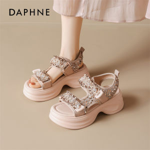 Daphne | Dép Xăng Đan Dây Điều Chỉnh Kiểu Hạt Tiêu