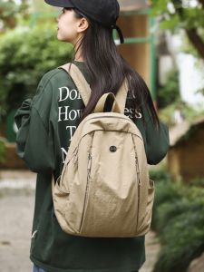 Womens Lightweight Outdoor Travel Backpack Multi-Pocket Stylish Bookbag New 2025 Student Bag Soft Handle Commute Style