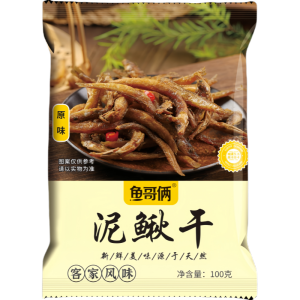 Instant Fish Snacks Deveined Ready to Eat Mud Carp Dried Snack Seafood Delicacy Rice And Alcohol Accompaniment Small Fish Dry Goods