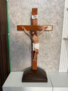 Extra Large Standing Crucifix - 3ft. (36in.) - Religious Catholic Decors for Home