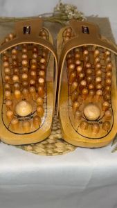 Sandal Kesehatan Kayu Jepit Sandal Jepit Kayu Sendal Terapi Alas Kaki Rematik Refleksi Repleksi Reflexi Akupuntur