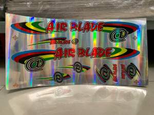 Bộ tem xe đạp AIRBLADE chữ màu đỏ hàng nhập Thái Lan chất lượng cao dành trang trí riêng cho dòng xe này tem màu sắc cực đẹp và bền giá bán cực tốt bán lẻ như bán sỉ