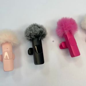 Professional Wireless Lapel Microphone Plug and Play Long Battery Life Type-C Interface Suitable for Smartphones Computers
