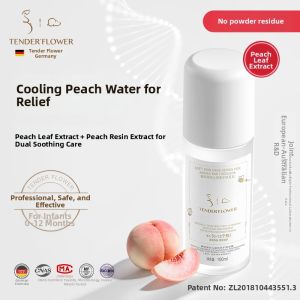 TENDERFLOWER | Peach Leaf Essence Liquid Talc Baby Prickly Heat Prevention Water