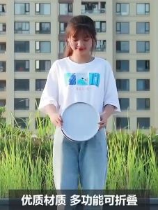 ถังน้ำพับได้ 9 13 ลิตร ถังใส่น้ำแบบพกพา 💦 ไม่ซับน้ำ ถังตกปลา ถังน้ำล้างรถ ถังน้ำ ถังใส่น้ำ ถังแคมป์ปิ้ง