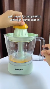SAMONO Mesin Pemeras Jeruk Elektrik 12 Liter Otomatis | Lemon Orange Citrus Juicer SW-JC40