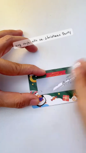 20/40Pcs Scratch Award Card Christmas Christmas Series Scratch Card Student Reward Xmas Party Fun