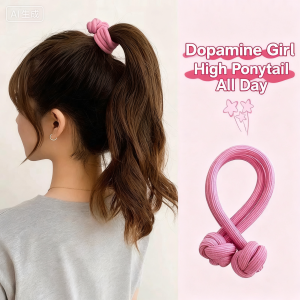 Chinese Knot Cute Head Rope High Ponytail Rubber Band Girls Tie Hair Loop High Elastic Thick Temperament Hair Rope Headdress