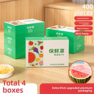AMW | Food Grade Reusable Food Cover with Elastic for Refrigerator Leftovers