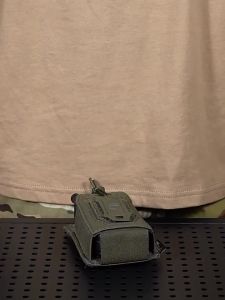 TOPTACPRO กระเป๋าใส่เครื่องส่งรับวิทยุขนาดเล็ก 556 762 กระเป๋าเก็บระเบิดควันสำหรับศัพท์มือถือและเครื่องมือไฟฉาย