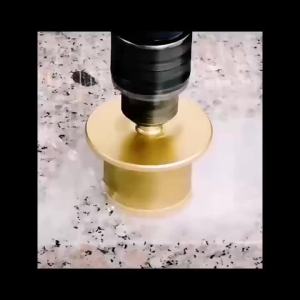 9pcs Set Dry Vacuum Brazed Diamond Core Drill Bit Set Ceramic Granite Marble Stone Tile Hole Saw Tool for Angle Grinder