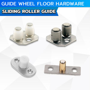 YoPo Floor Sliding Roller Guide Door Roller Guide Wheel for Sliding Barn Door Wood Doors
