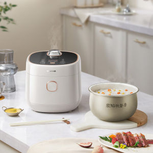 Bear | หม้อต้มข้าวไฟฟ้า Bear ขนาด 3-4 คน หม้อต้มข้าวอเนกประสงค์ หม้อต้มข้าวไฟฟ้าแบบรีดเร็ว อัจฉริยะ ปรับเวลาได้ 3L หม้อต้มข้าวแบบหนา 4003